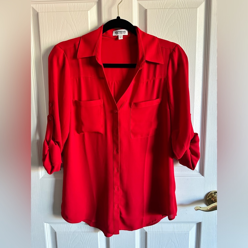 EXPRESS The Portofino Shirt women’s blouse
